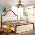 Rustic Wood Bed A787