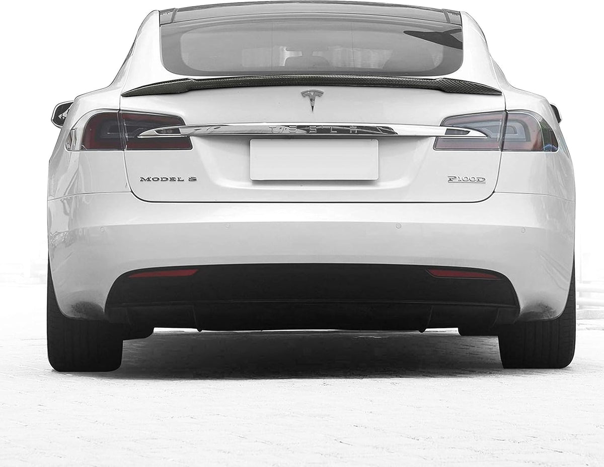 Carbon Fiber Trunk Lip Spoiler D7582