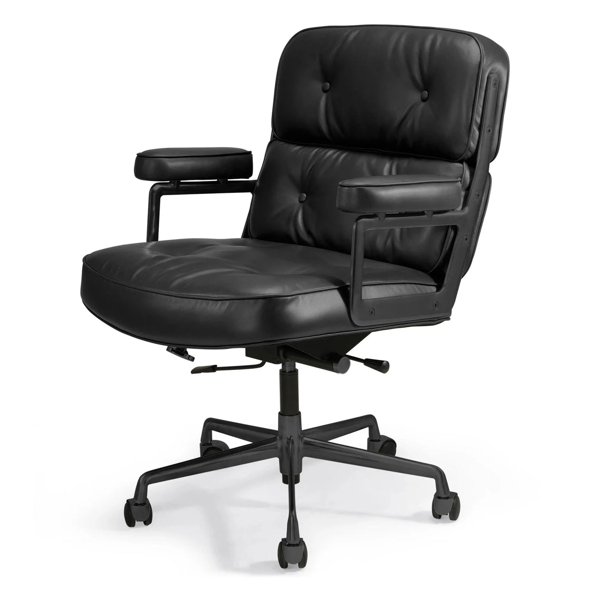 Genuine Leather Rotating Office Chair F3332
