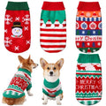 4 Pack Dog Christmas Sweater I264