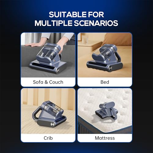 16Kpa Handheld Mattress Vacuum Cleaner with UV-C Light B541