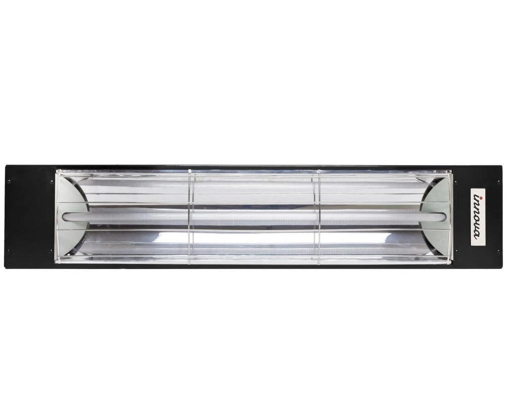 1500 Watt Plug-In Electric Infrared Heater Black S55426