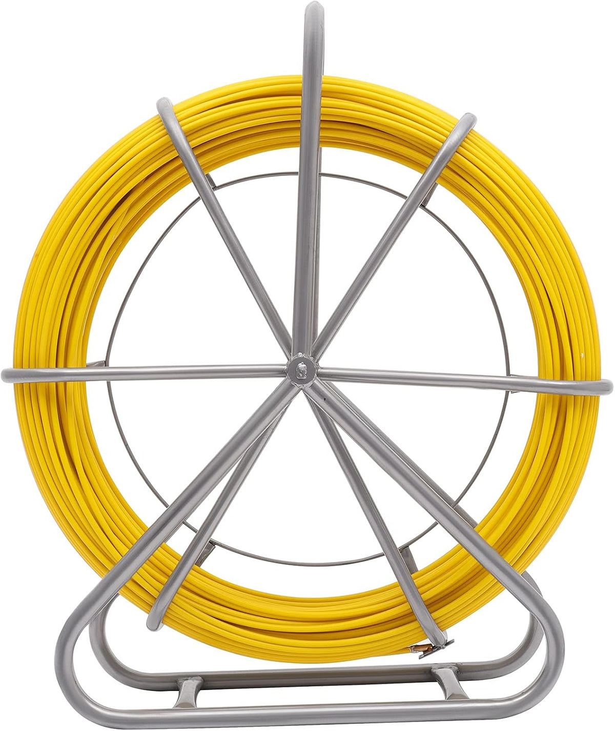 425FT Fiberglass Fish Tape with Wheel Stand I9205