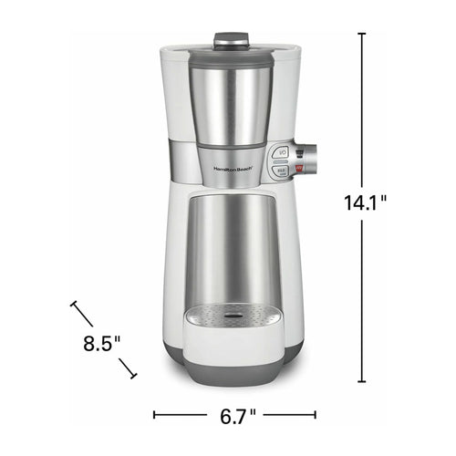 16 Oz. Cold Brew and Hot Coffee Maker White C668239