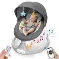 Electric Baby Swing with Remote Control, 5 Swing Speeds, Grey D794