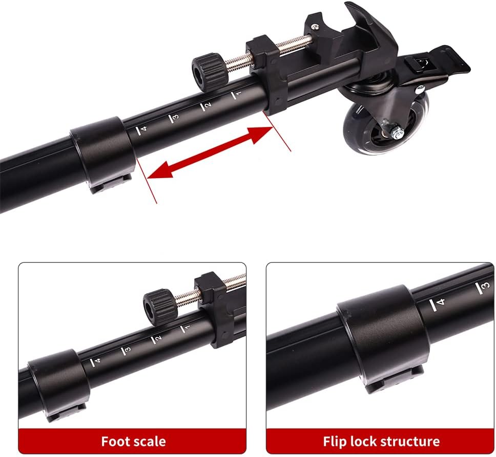 Heavy Duty Tripod Dolly with Wheels U415063