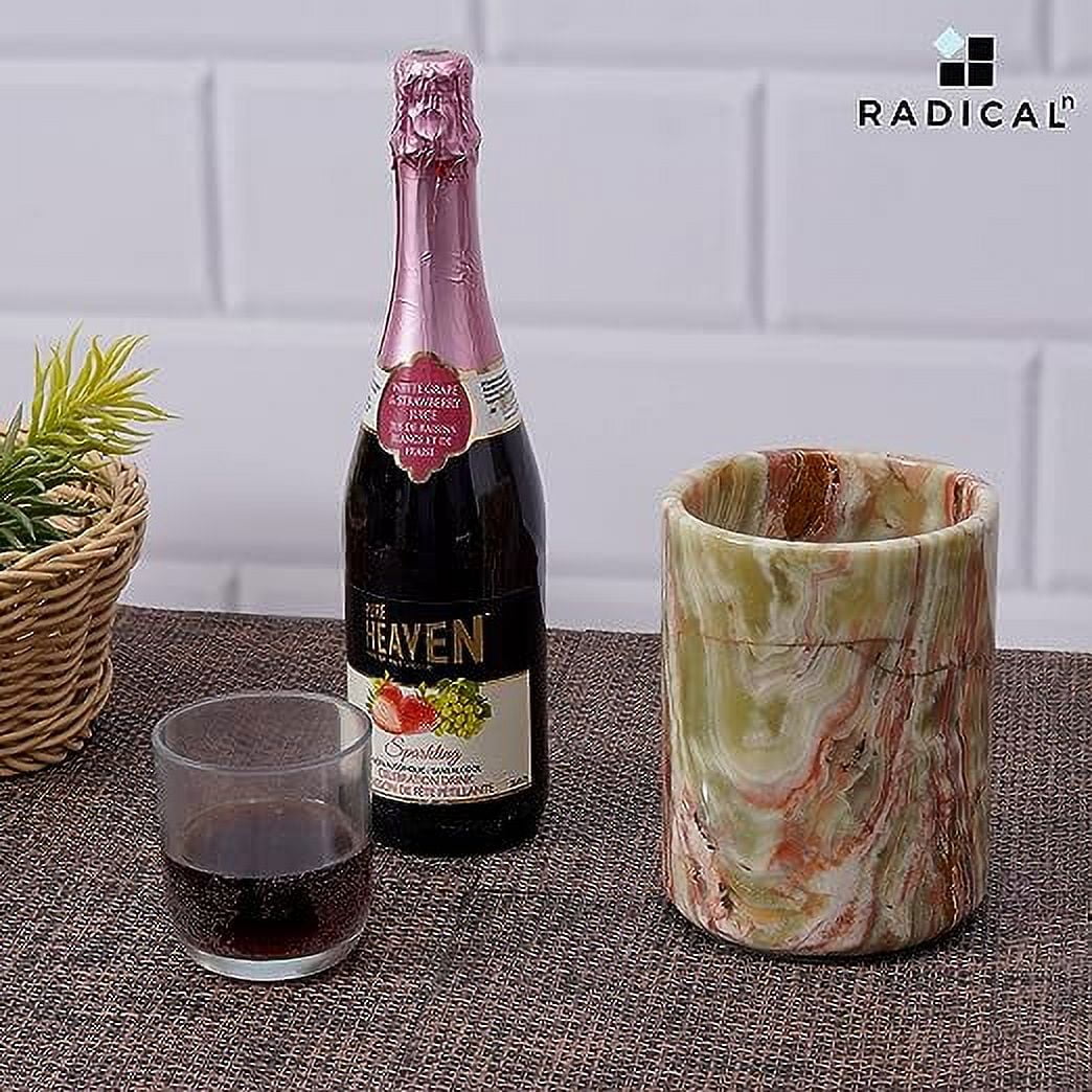 Handmade Marble Wine Chiller 5x5x6.5 Inch H47438