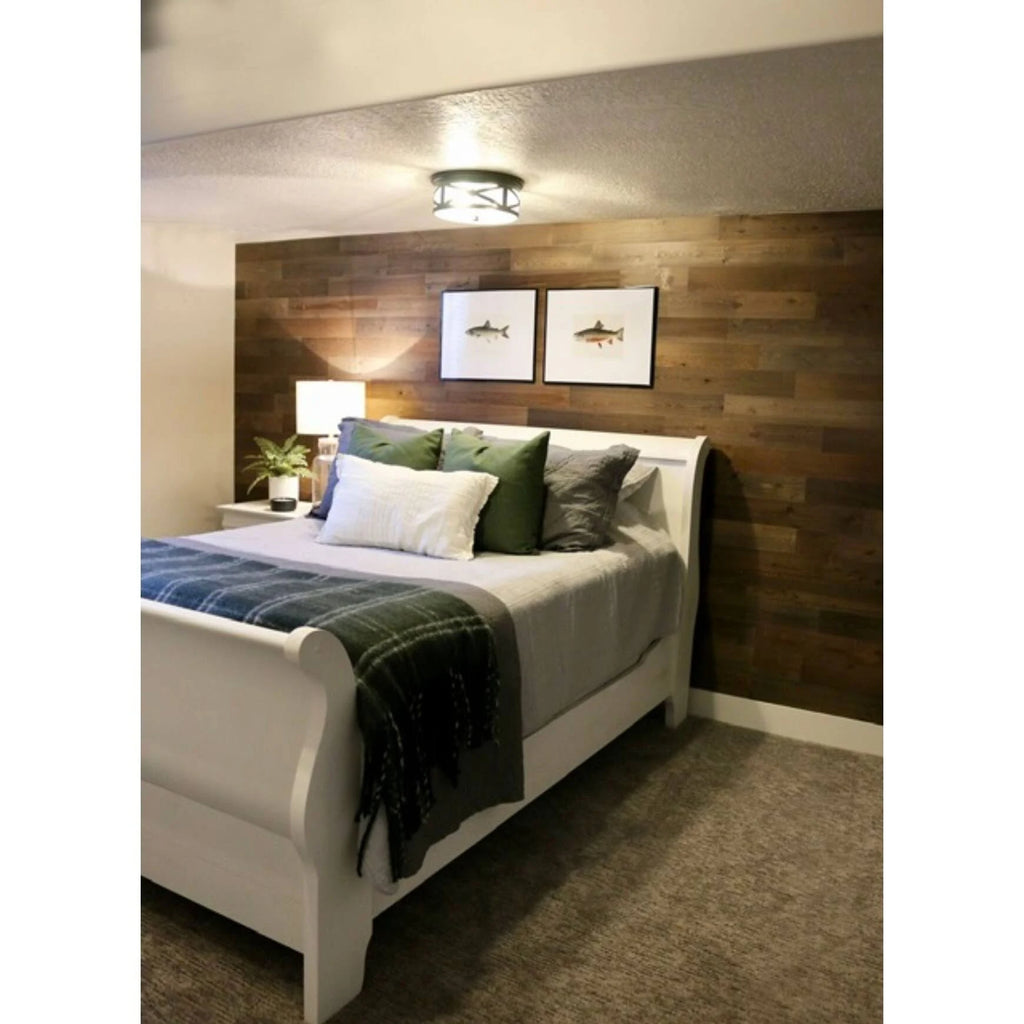 Reclaimed Wooden Wall Planks Peel and Stick 10 Sq. ft W4297