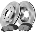 329 mm 6 Lug Brake Disc Rotors + Metallic Brake Pads M70119