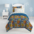 Blue Twin Comforter Set Q57619