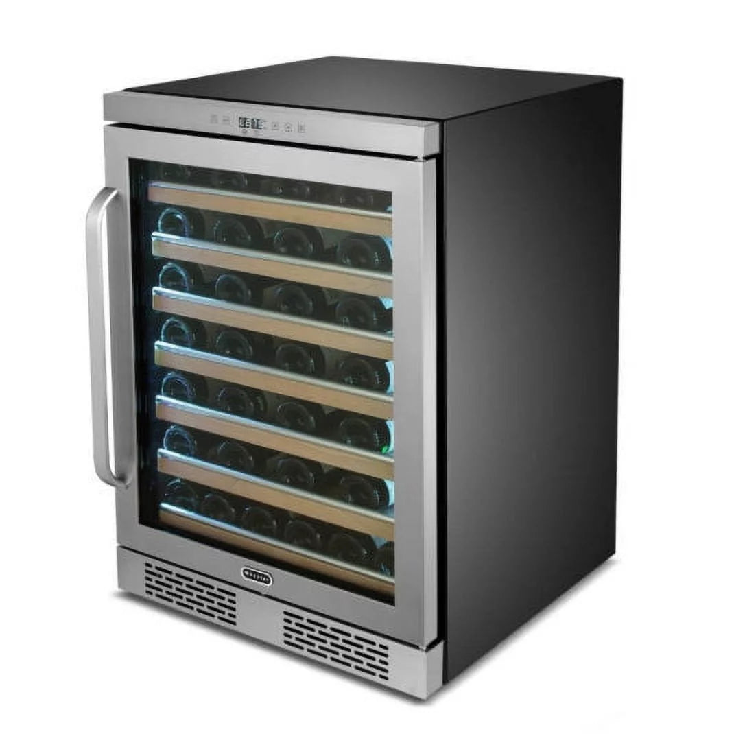 54 Bottle Stainless Steel Wine Refrigerator A65272