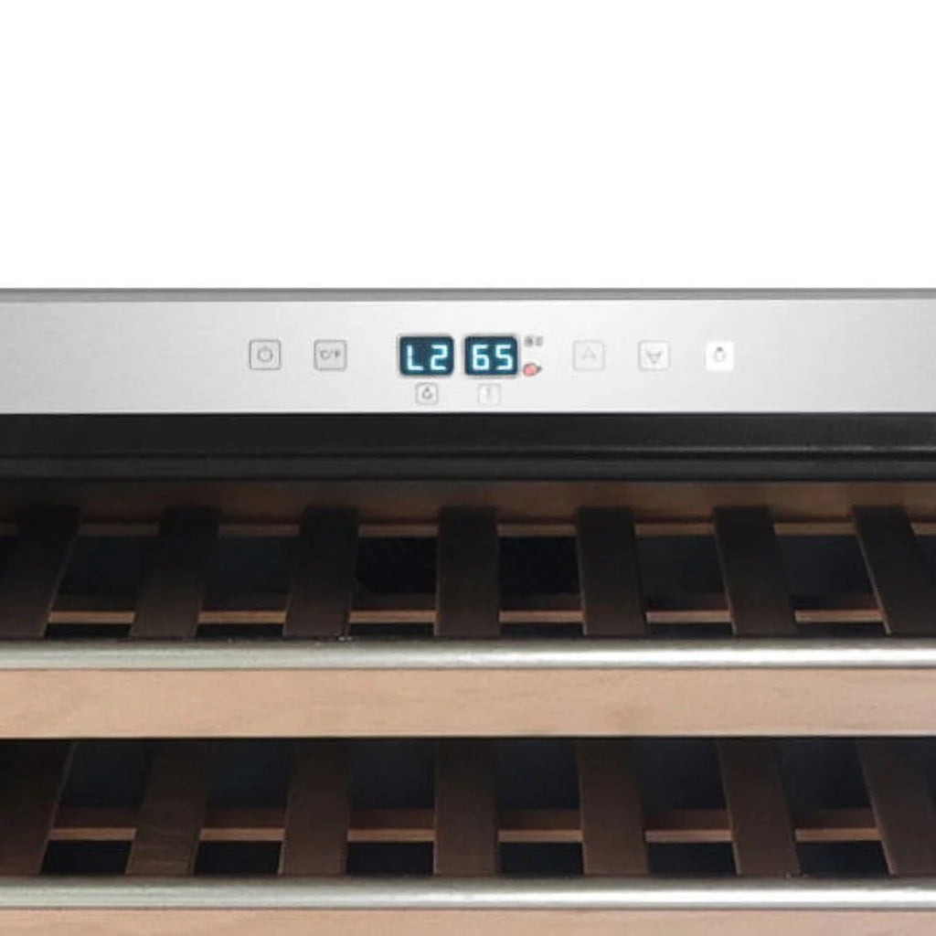 54 Bottle Stainless Steel Wine Refrigerator A65272