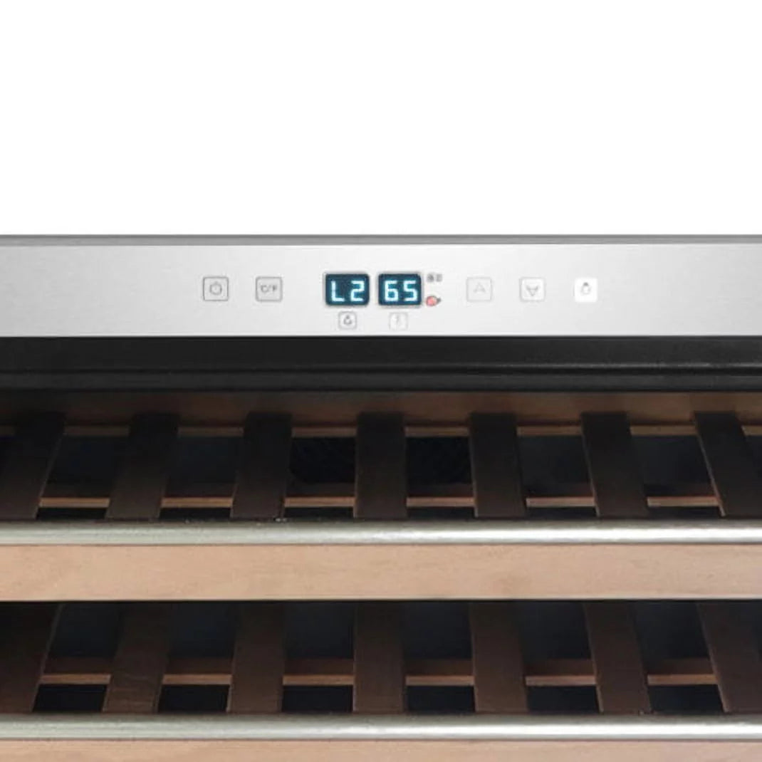 54 Bottle Stainless Steel Wine Refrigerator A65272