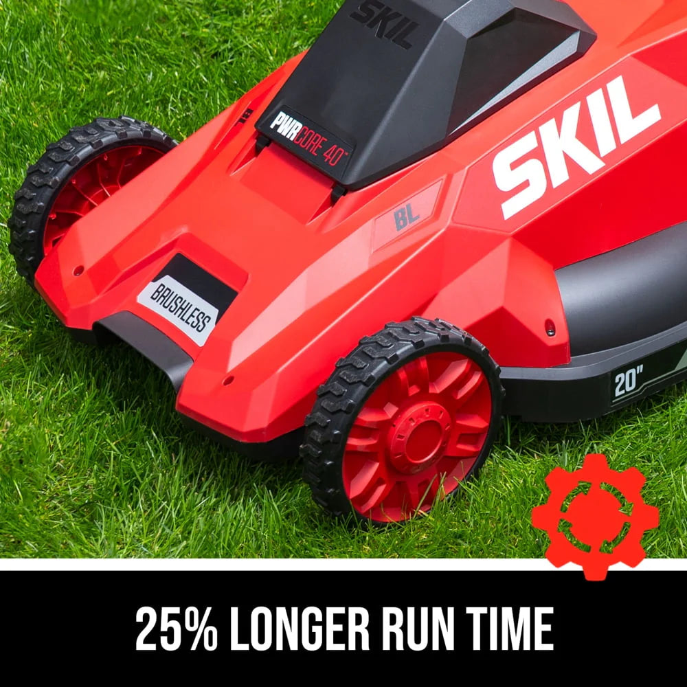 Brushless 40V Push Mower Kit with 5.0Ah Battery & Charger L1183