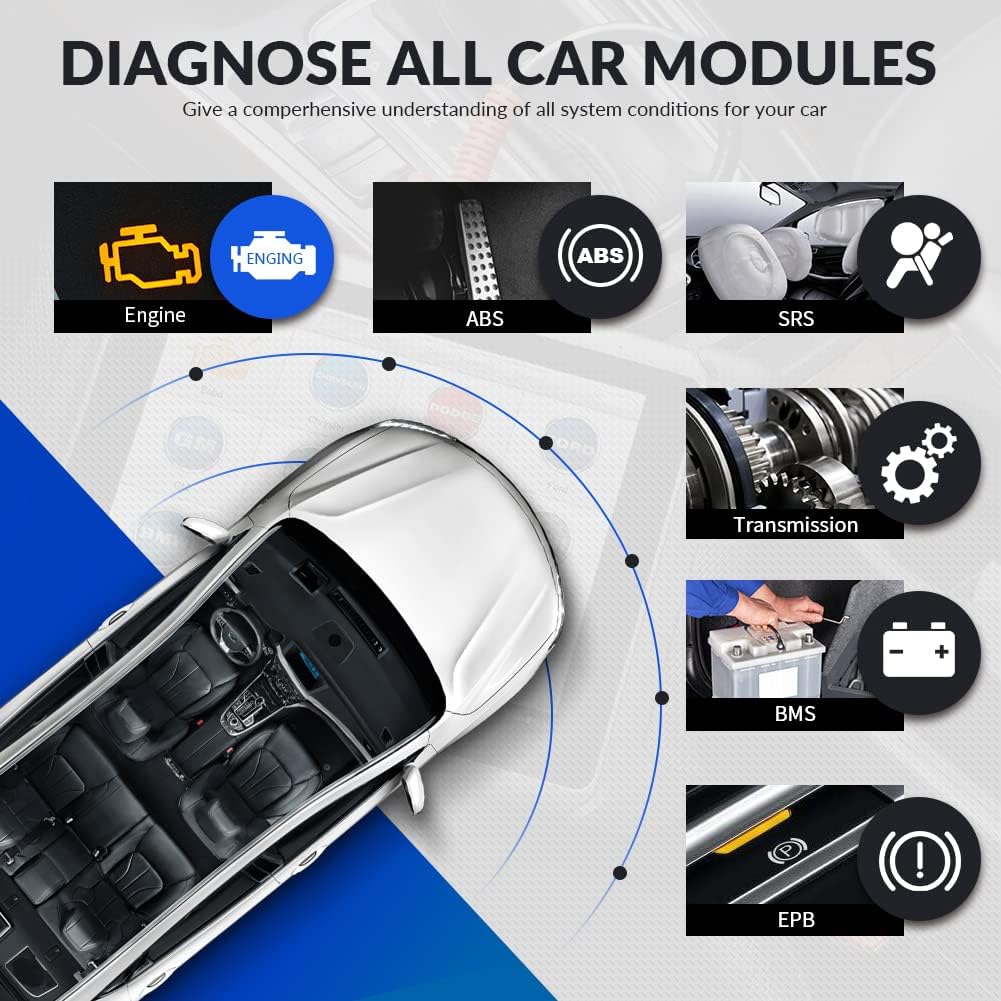 Automotive Scan Tool with ECU Coding and Bi-Directional Control X38377