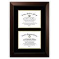 11 x 14 in. Black Certificate Frame with Black & Gold Mats T761132