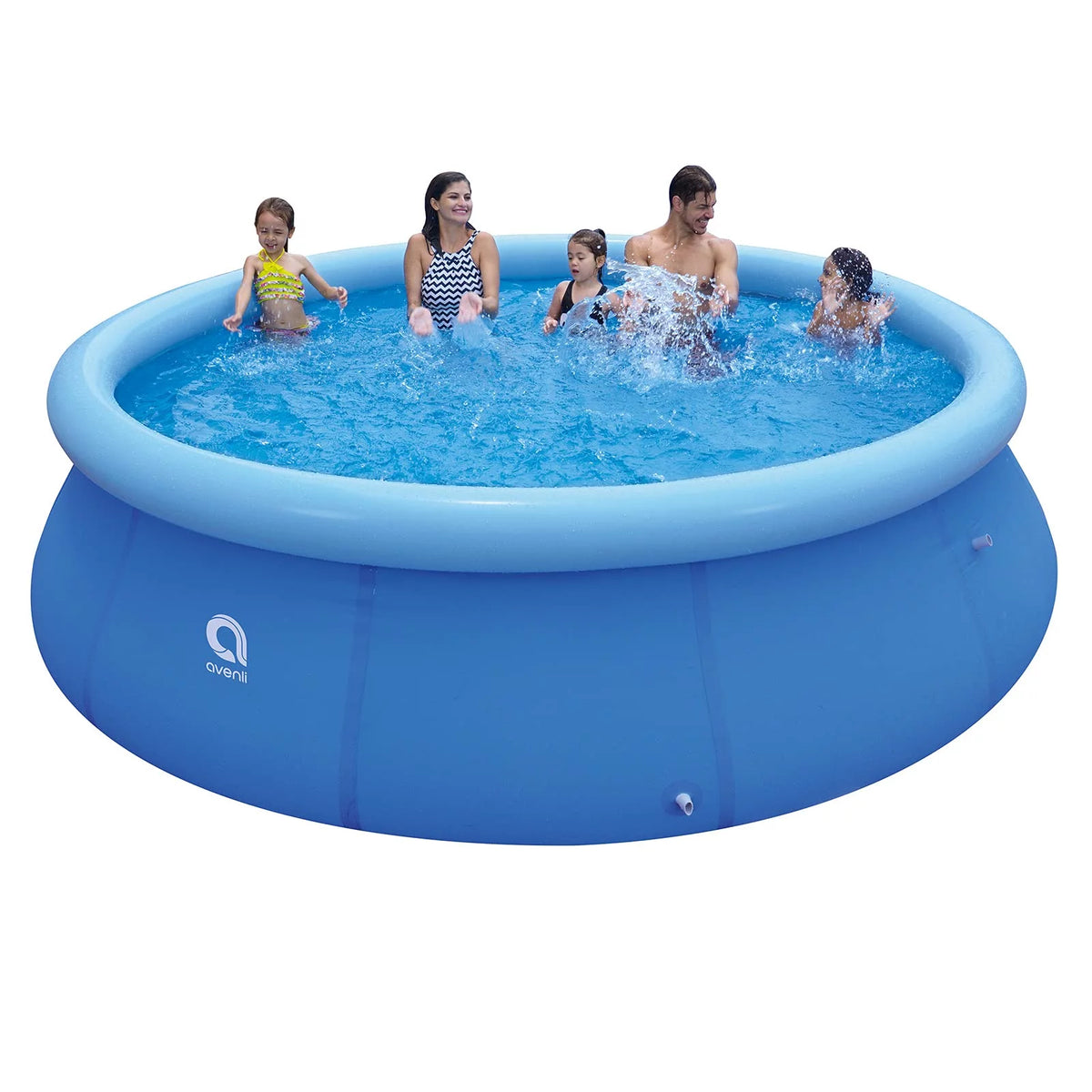 Inflatable Top Ring Round Pool Blue 10 ft x 30 in K611964