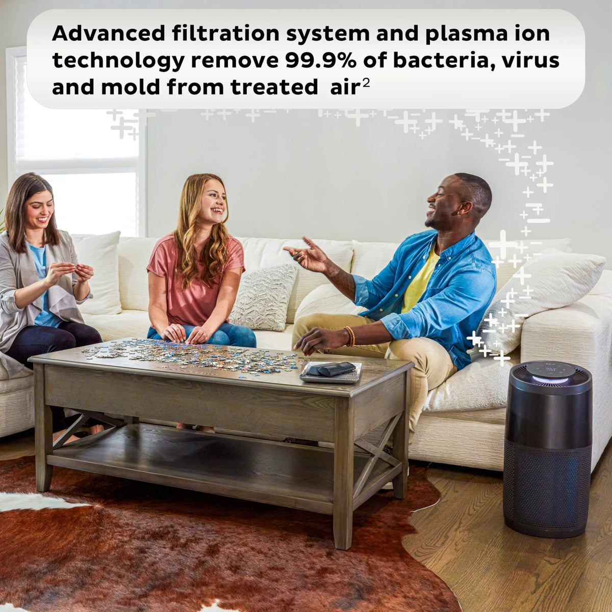 HEPA Quiet Air Purifier with Plasma Ion Technology C664