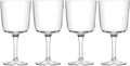 Clear Crystal Wine Glass Set of 4 U6724