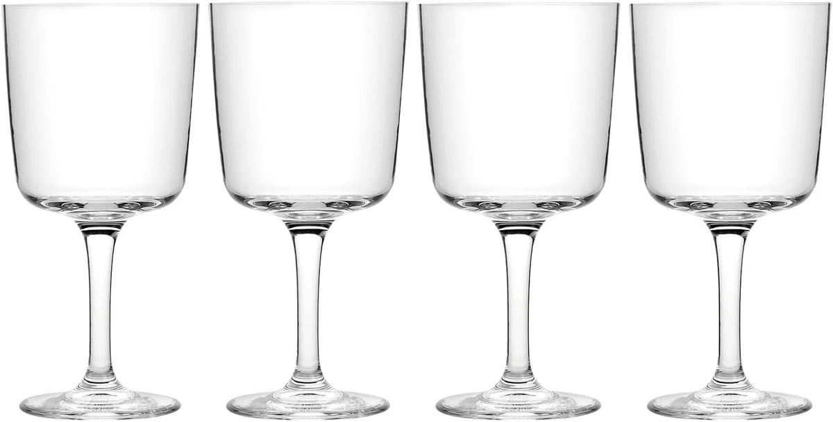 Clear Crystal Wine Glass Set of 4 U6724