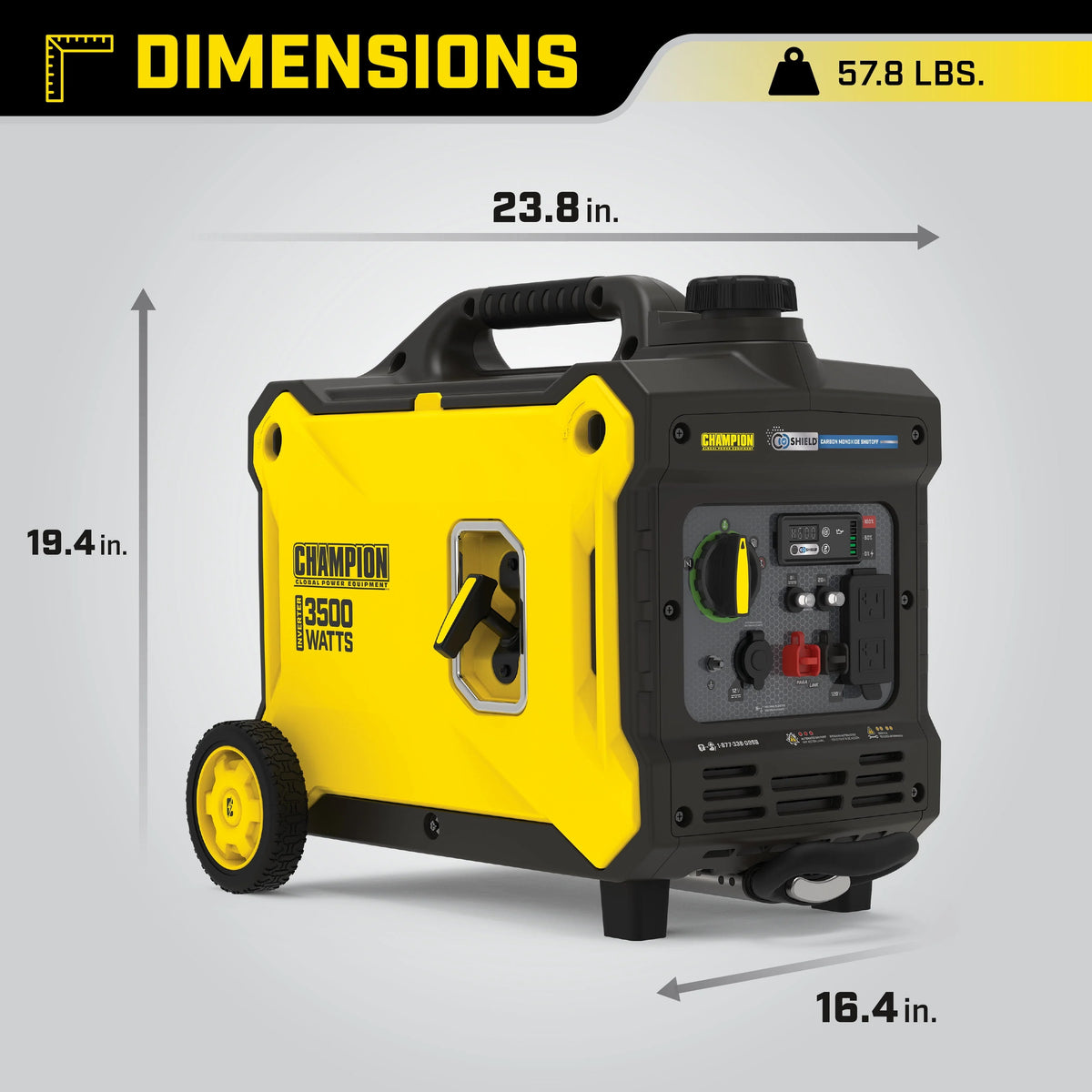 3500-Watt Inverter Generator L4885