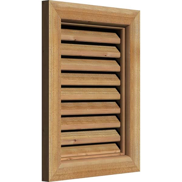 Unfinished Functional Rough Vertical Gable Vent O490439