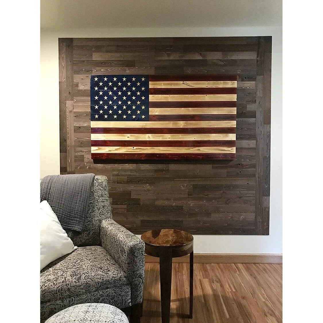 Reclaimed Wooden Wall Planks Peel and Stick 10 Sq. ft W4297