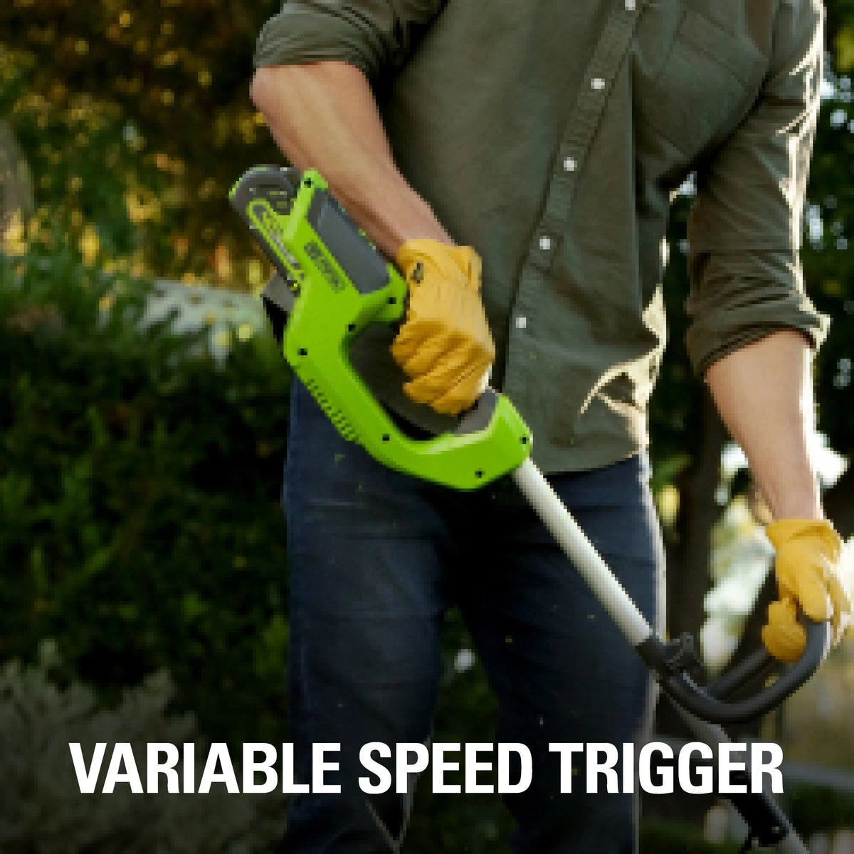 40V 12 String Trimmer with Battery & Charger A7333