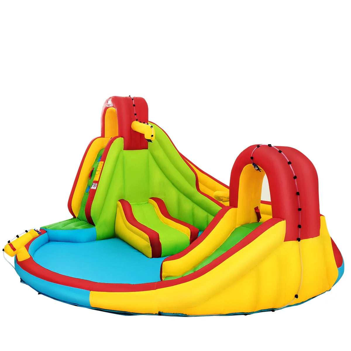 Inflatable Kids Water Slide Park with Splash Pool V755