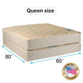 Queen 60x80x9 Mattress Set with Bed Frame D93340