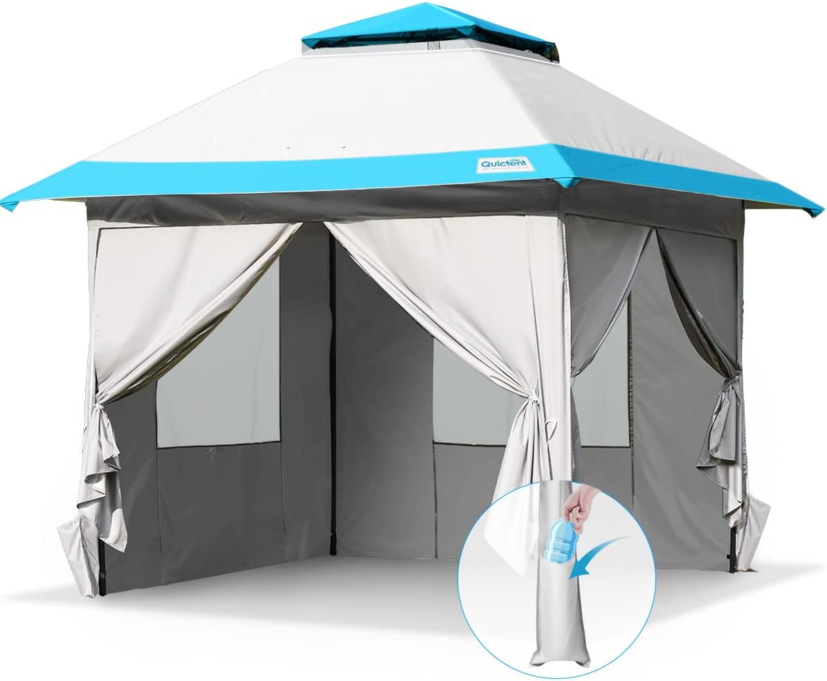 10'x10' Pop up Canopy Tent with Sidewalls N855