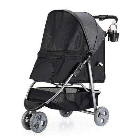 3 Wheel Pet Strollers for Small Medium Dogs & Cats J9140