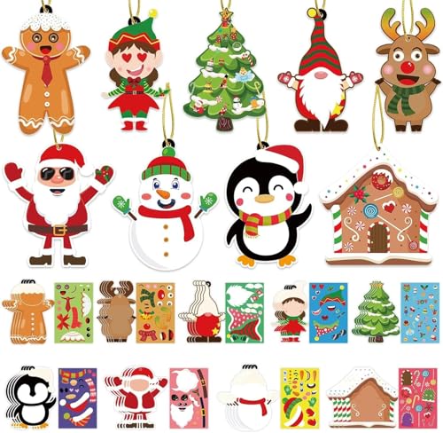 36 Pack Christmas Ornament Craft Kit R289