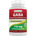 GABA 750 mg 100 Vegetarian Capsules S809