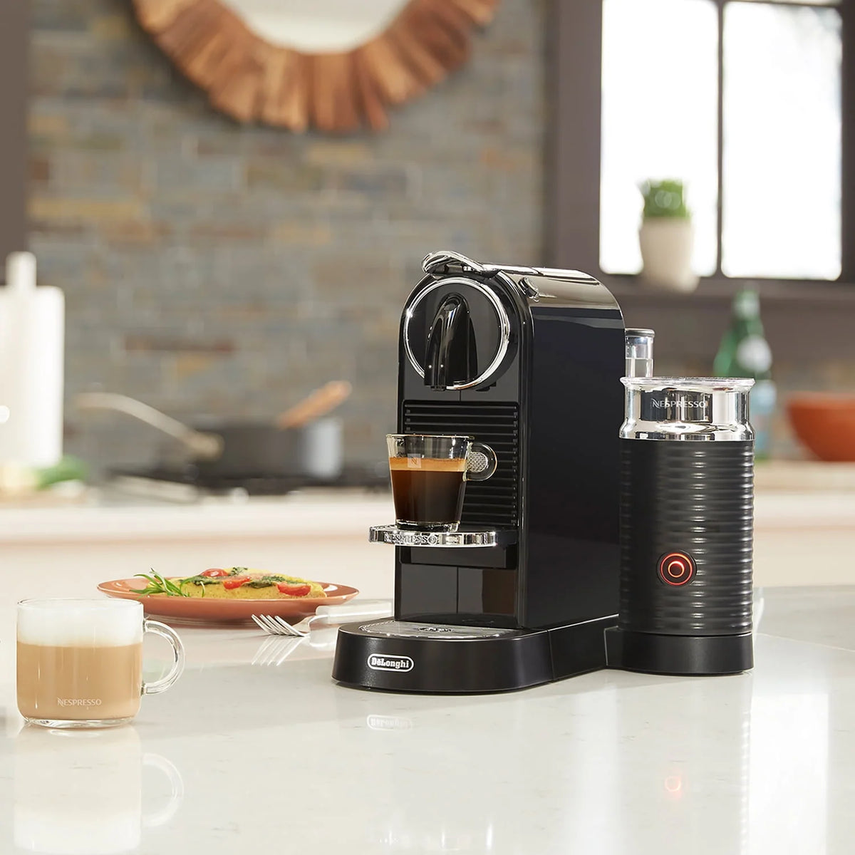 Black Espresso Machine A24781