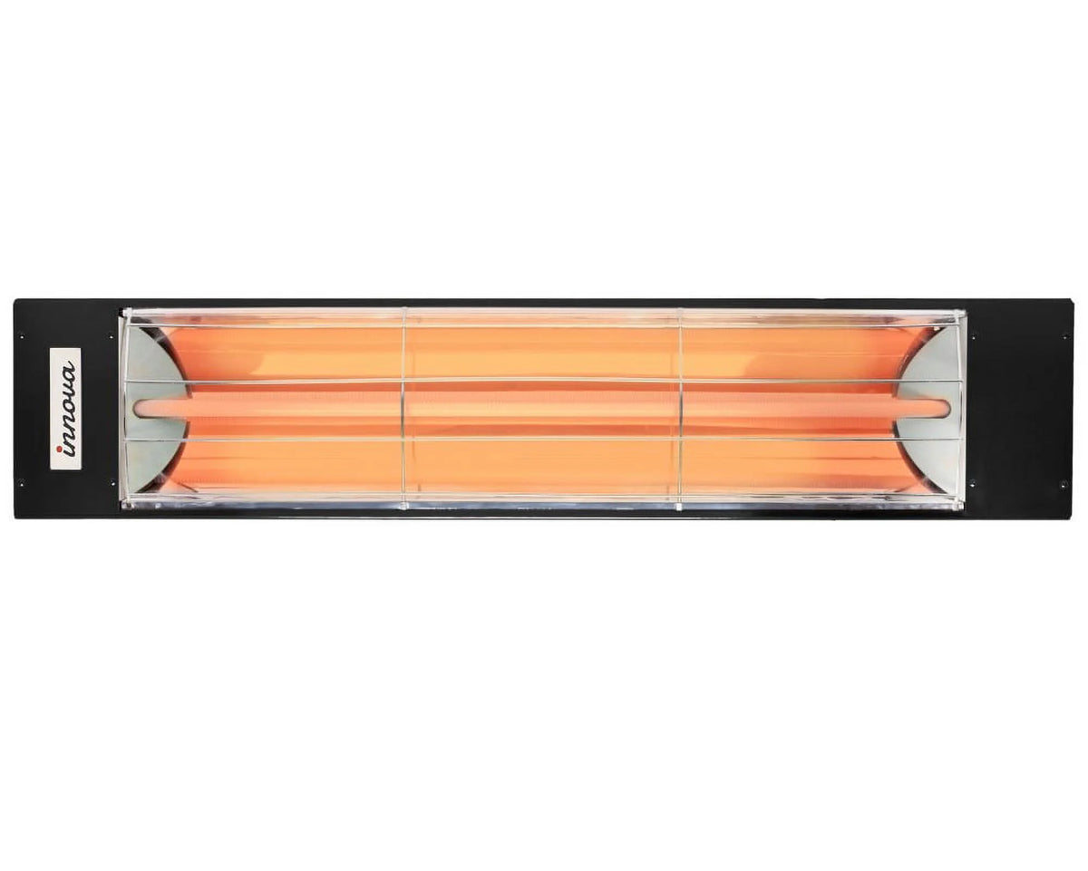 1500 Watt Plug-In Electric Infrared Heater Black S55426