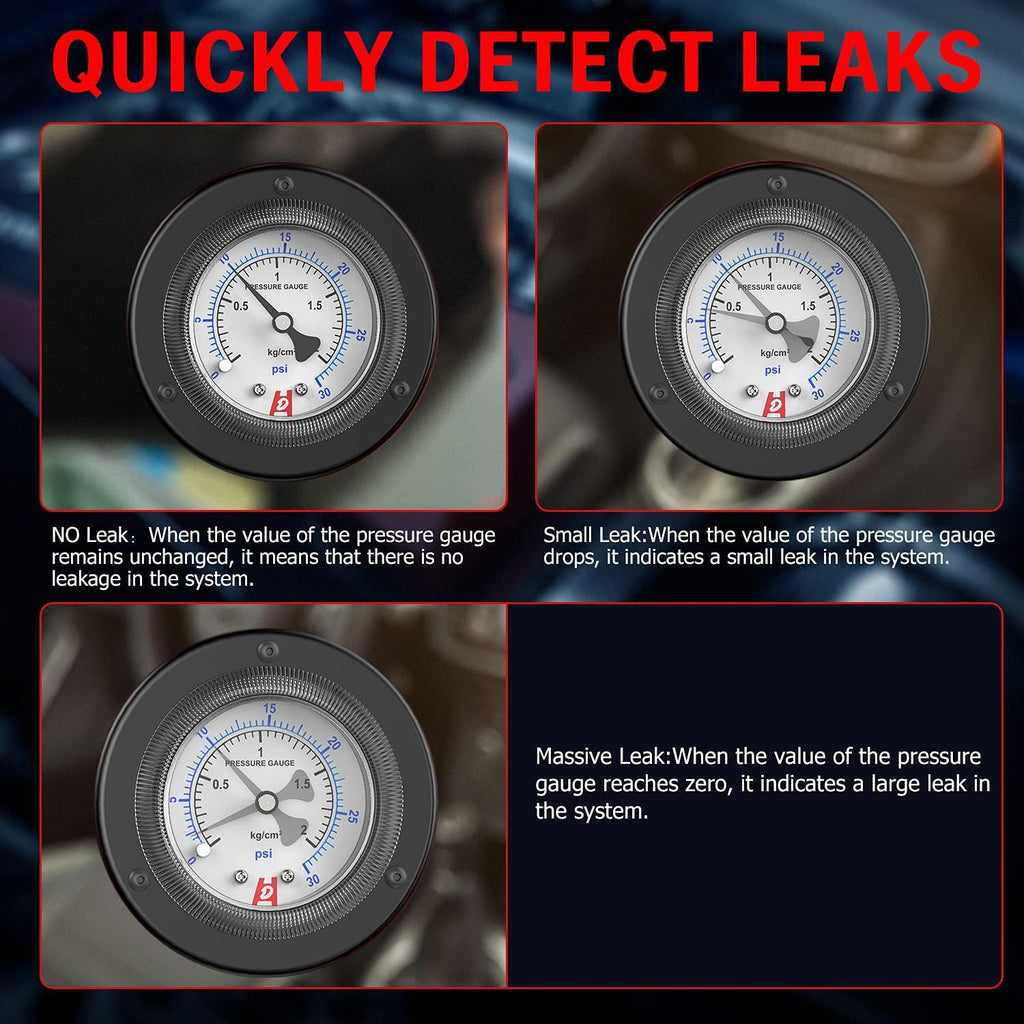 Automotive EVAP Smoke Machine Leak Detector Full Kit X781