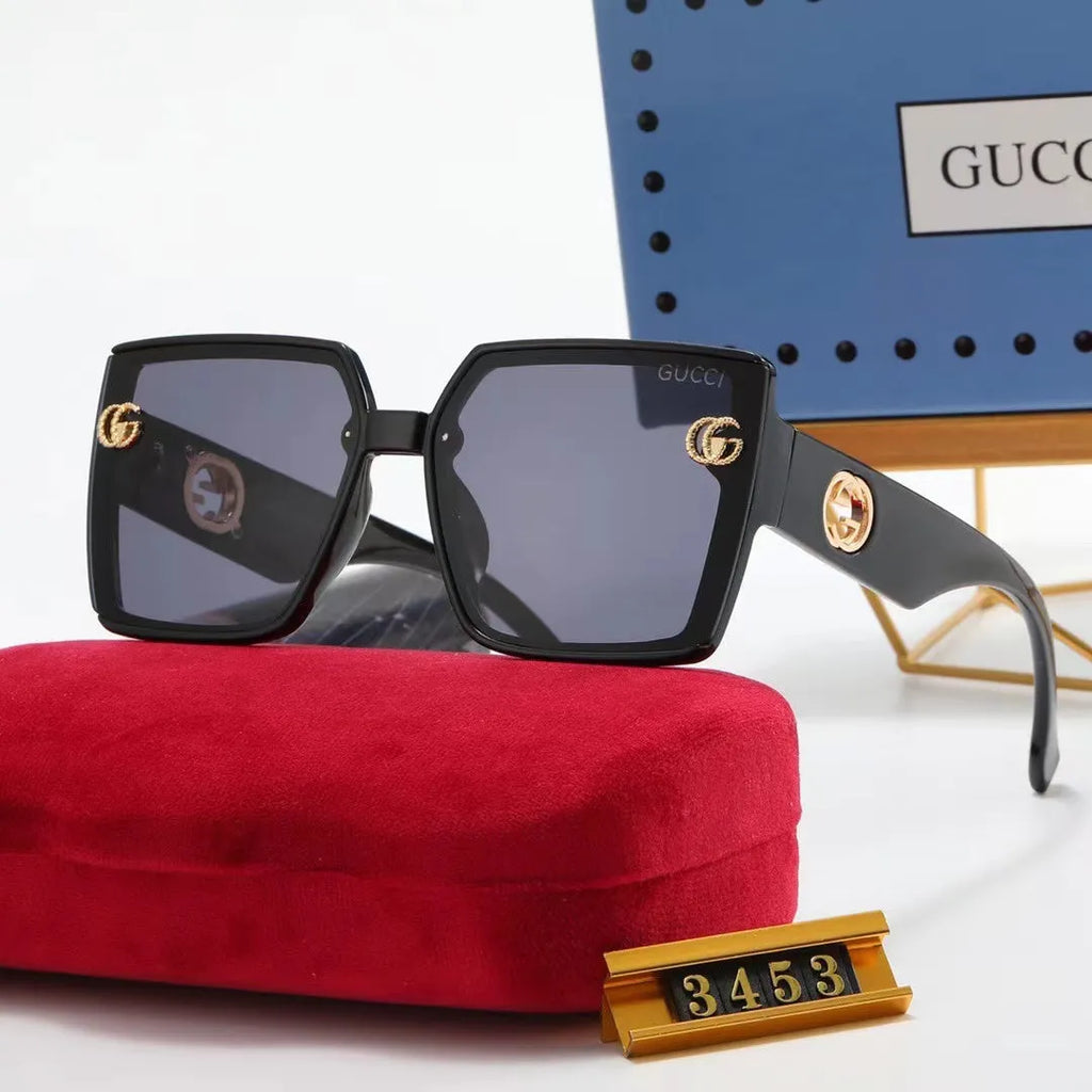 Double G Graffiti Printing Sunglasses T690473