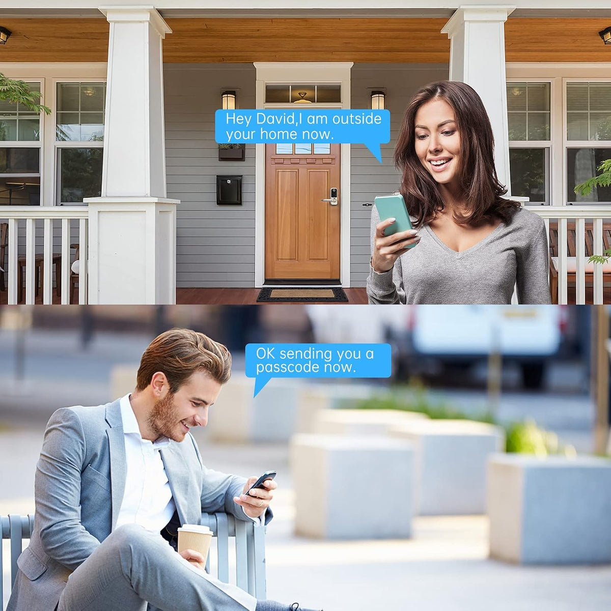 Fingerprint Door Lock with Keypad U79617
