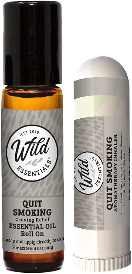 Nasal Inhaler and Roll On Essential Oils 2 Piece Set B2880