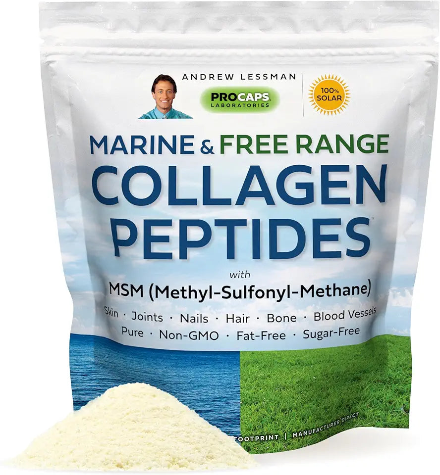 Collagen Peptides Powder and MSM 240 Servings R324725