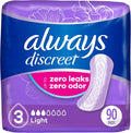 Adult Incontinence Pads Light Absorbency Regular Length 90 Count O200713
