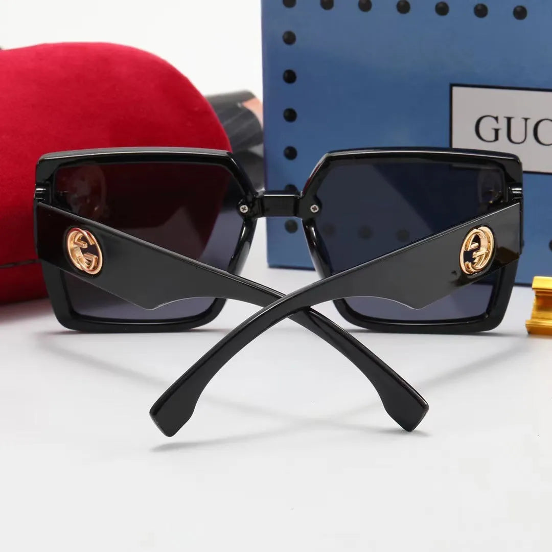Double G Graffiti Printing Sunglasses T690473