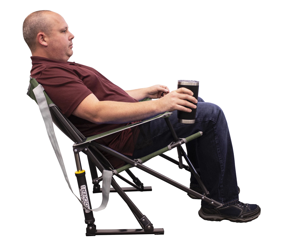 Foldable Rocking Camp Chair H474