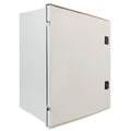 Fiberglass IP65 Weatherproof Electrical Enclosure Box with Hinges & Quarter-Turn Latches M83274