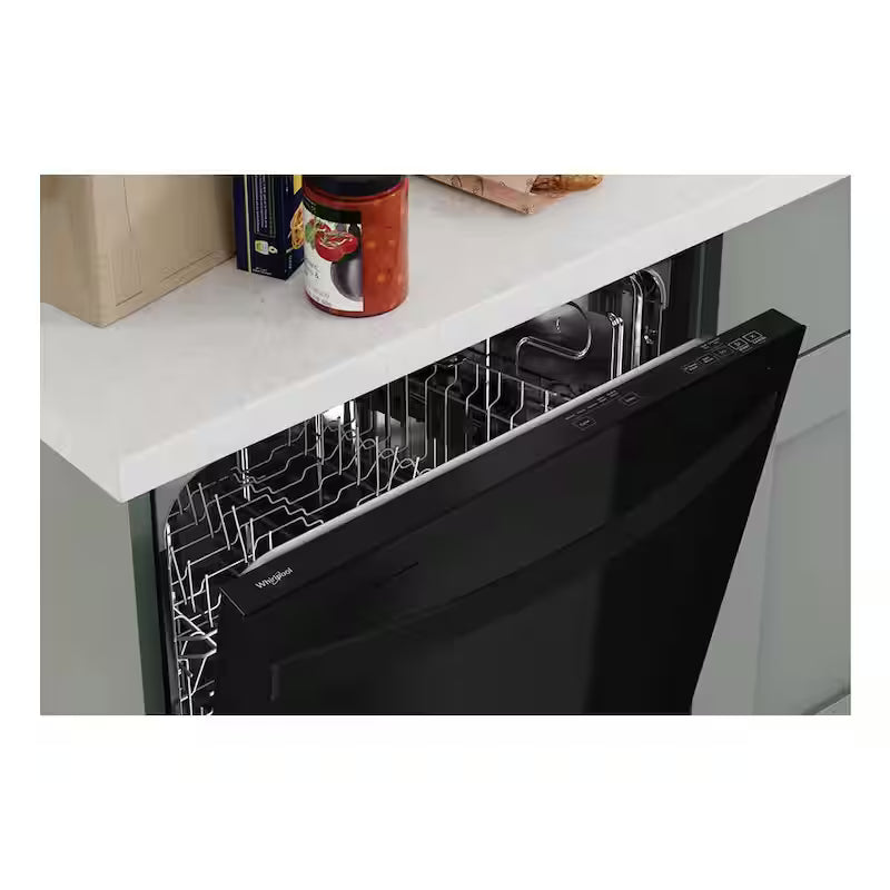 Black Dishwasher with Stainless Steel Tub G850939