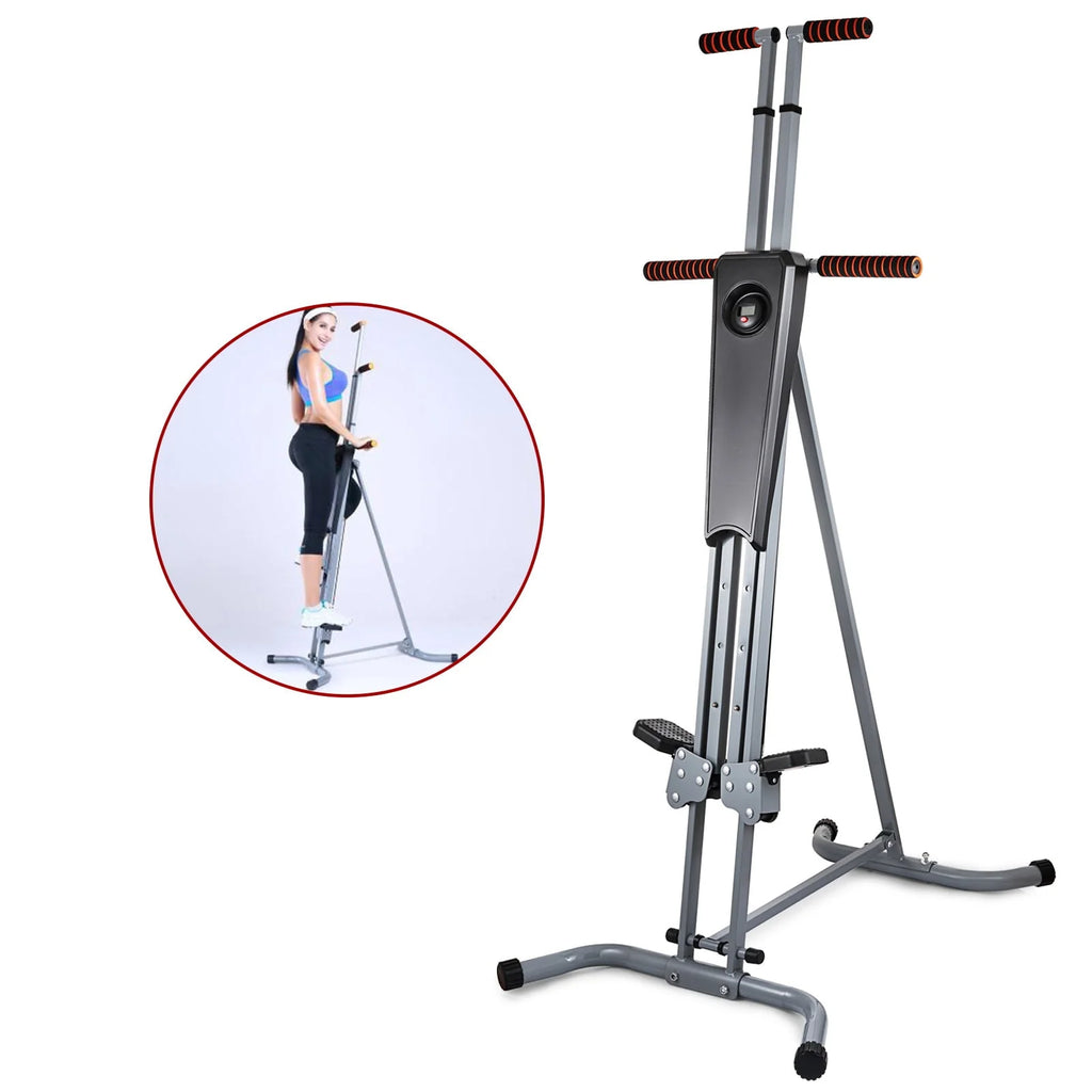 Folding Vertical Climber Stepper 2 in 1 Q873393