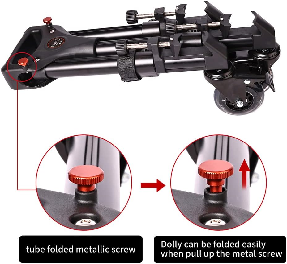 Heavy Duty Tripod Dolly with Wheels U415063