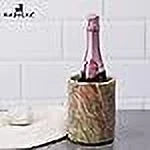 Handmade Marble Wine Chiller 5x5x6.5 Inch H47438