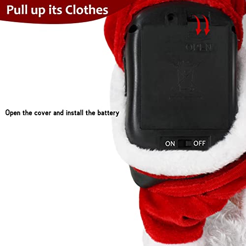 Singing Santa Claus Plush Toy B63132